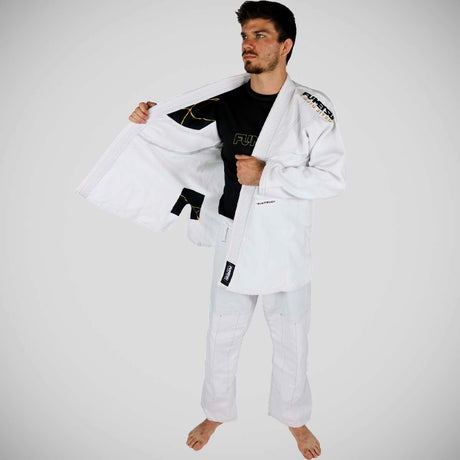 White/Gold Fumetsu Kintsugi BJJ Gi