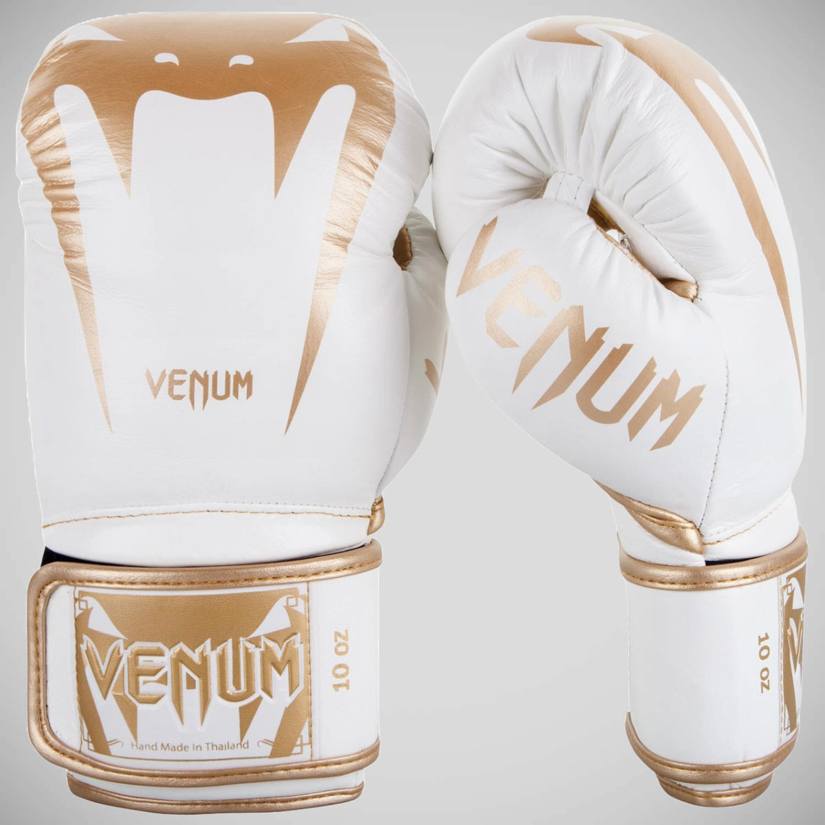 White/Gold Venum Giant 3.0 Boxing Gloves