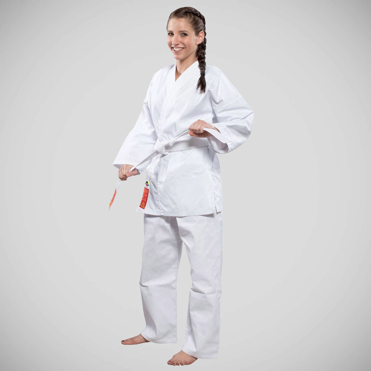 White Hayashi Heian Karate Gi