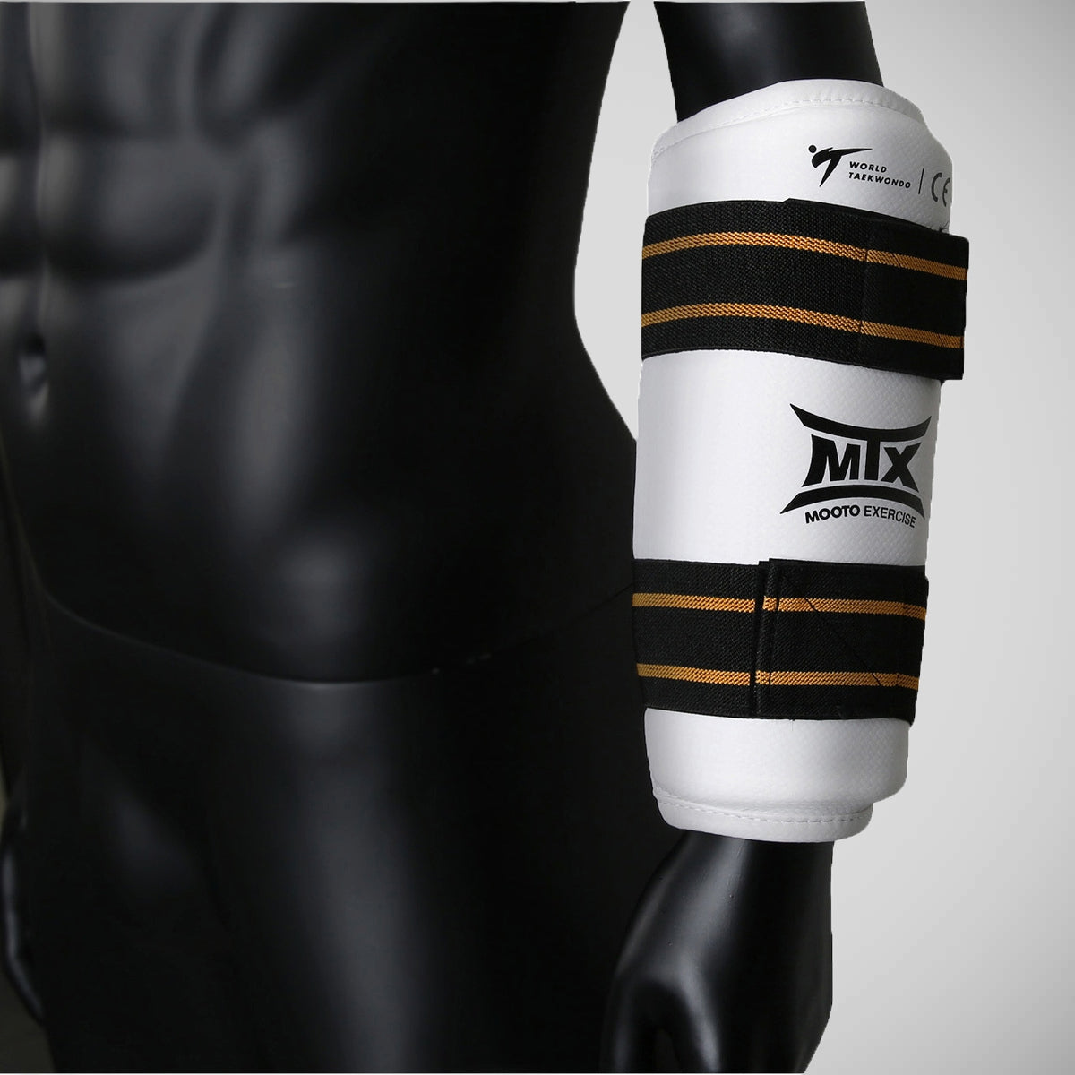 White MTX Forearm Protector from Bytomic – Bytomic Martial Arts
