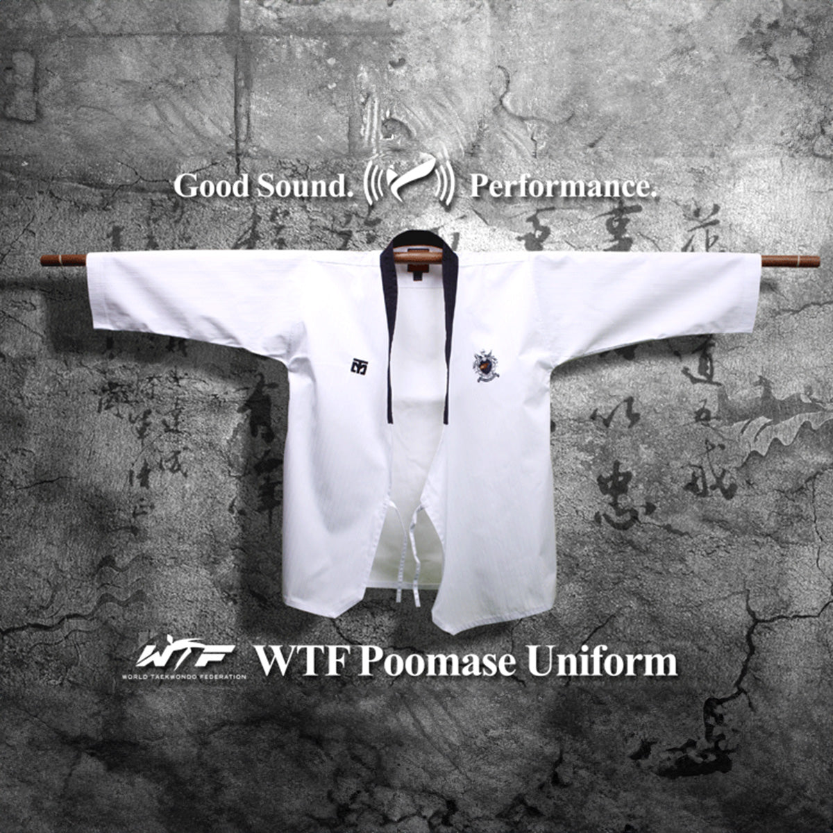 White Mooto Ladies Taebek Poomsae Poom Uniform