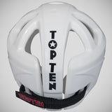 White Top Ten Avantgarde Head Guard