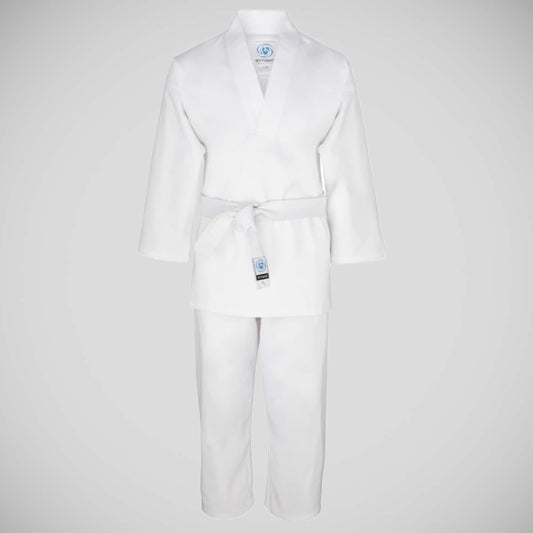 White Bytomic Adult V-Neck Uniform