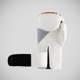 White/Gold Bytomic Axis V2 Boxing Gloves