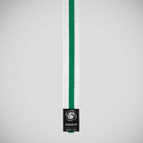 White/Green Bytomic Striped Polycotton Martial Arts Belt Pack of 10