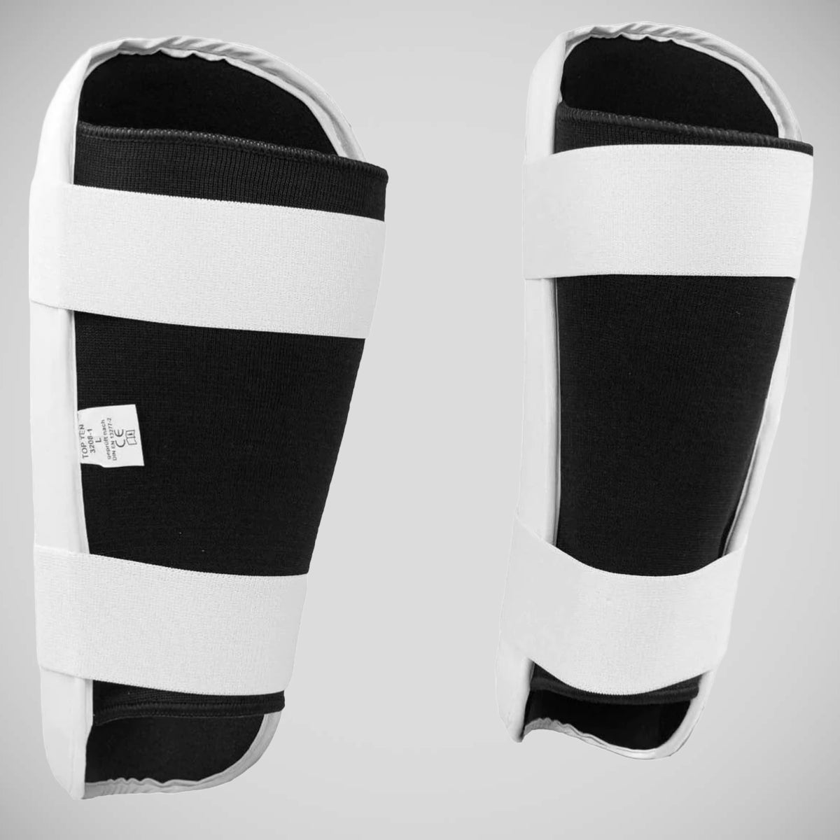 Top Ten WAKO Shin Guards White