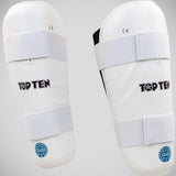 Top Ten WAKO Shin Guards White