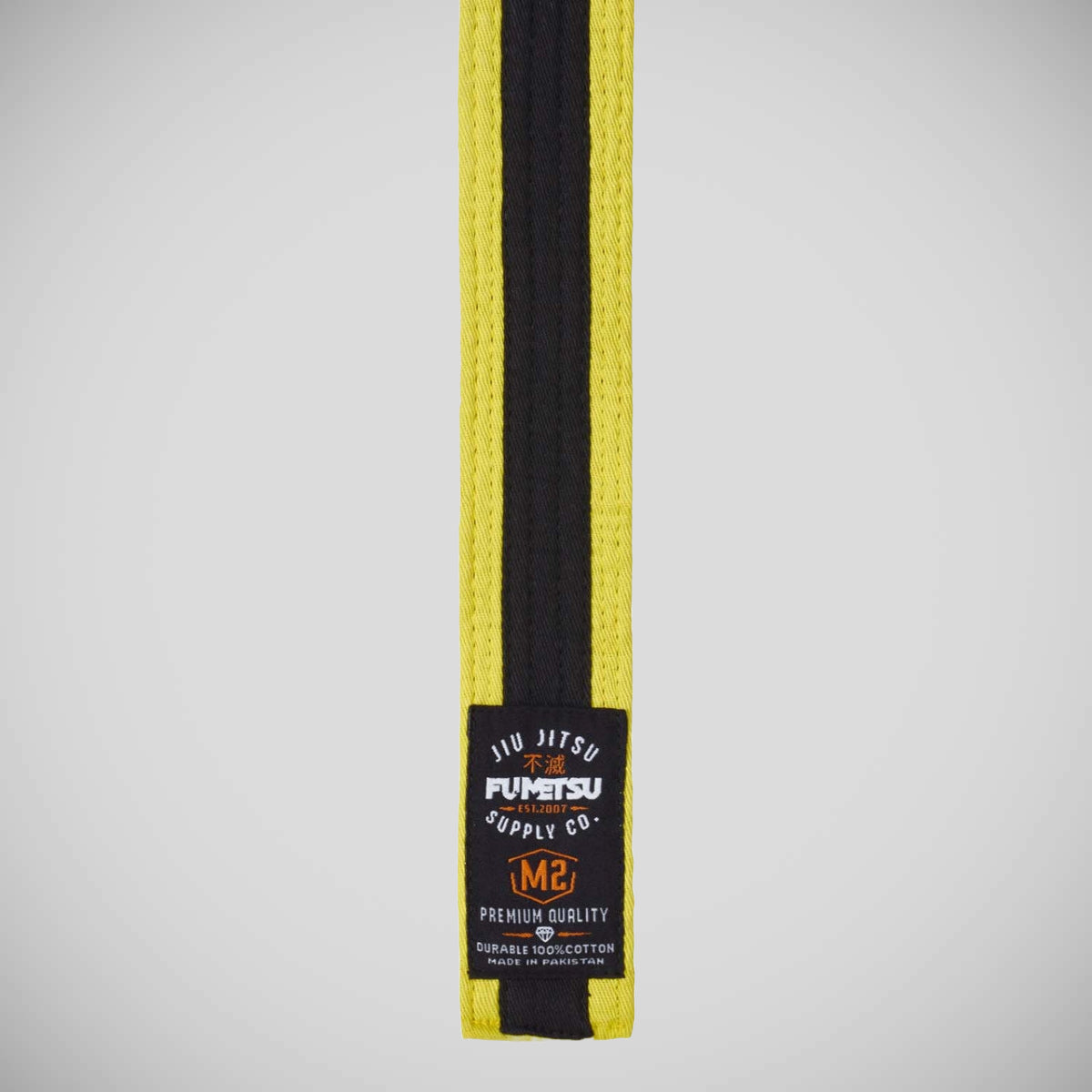 Yellow/Black Fumetsu V2 Kids BJJ Belt