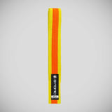 Yellow/Orange Bytomic Coloured Stripe Martial Arts Belt 10 Pack