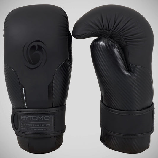 Black/Black Bytomic Performer Carbon Evo Pointfighter Gloves