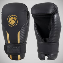 Black/Gold Bytomic Performer Carbon Evo Pointfighter Gloves