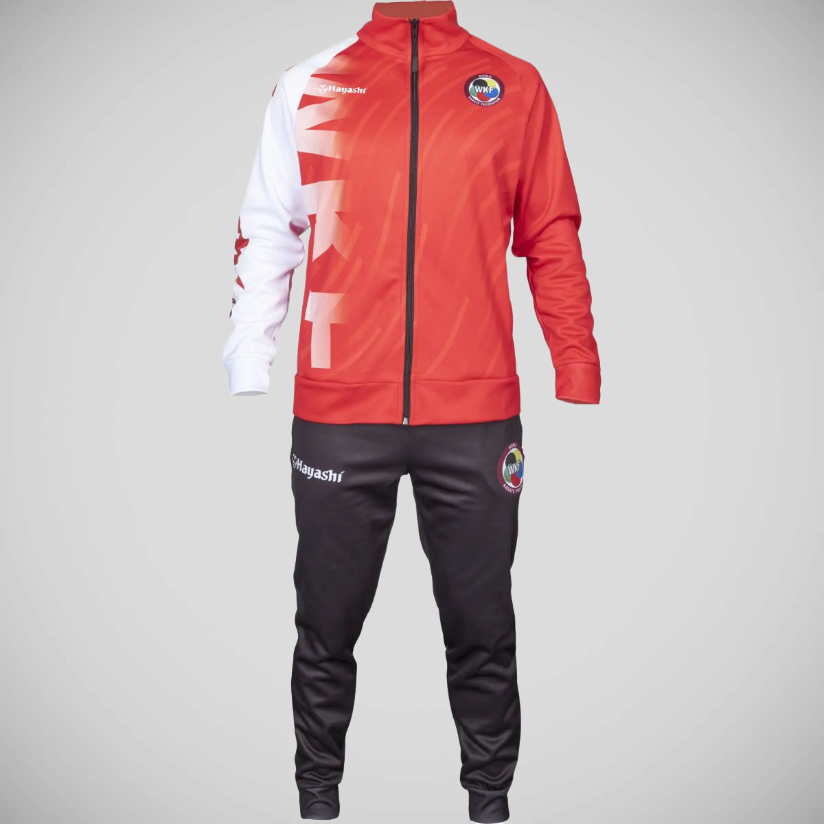 Black/Red Hayashi WKF Drift Tracksuit