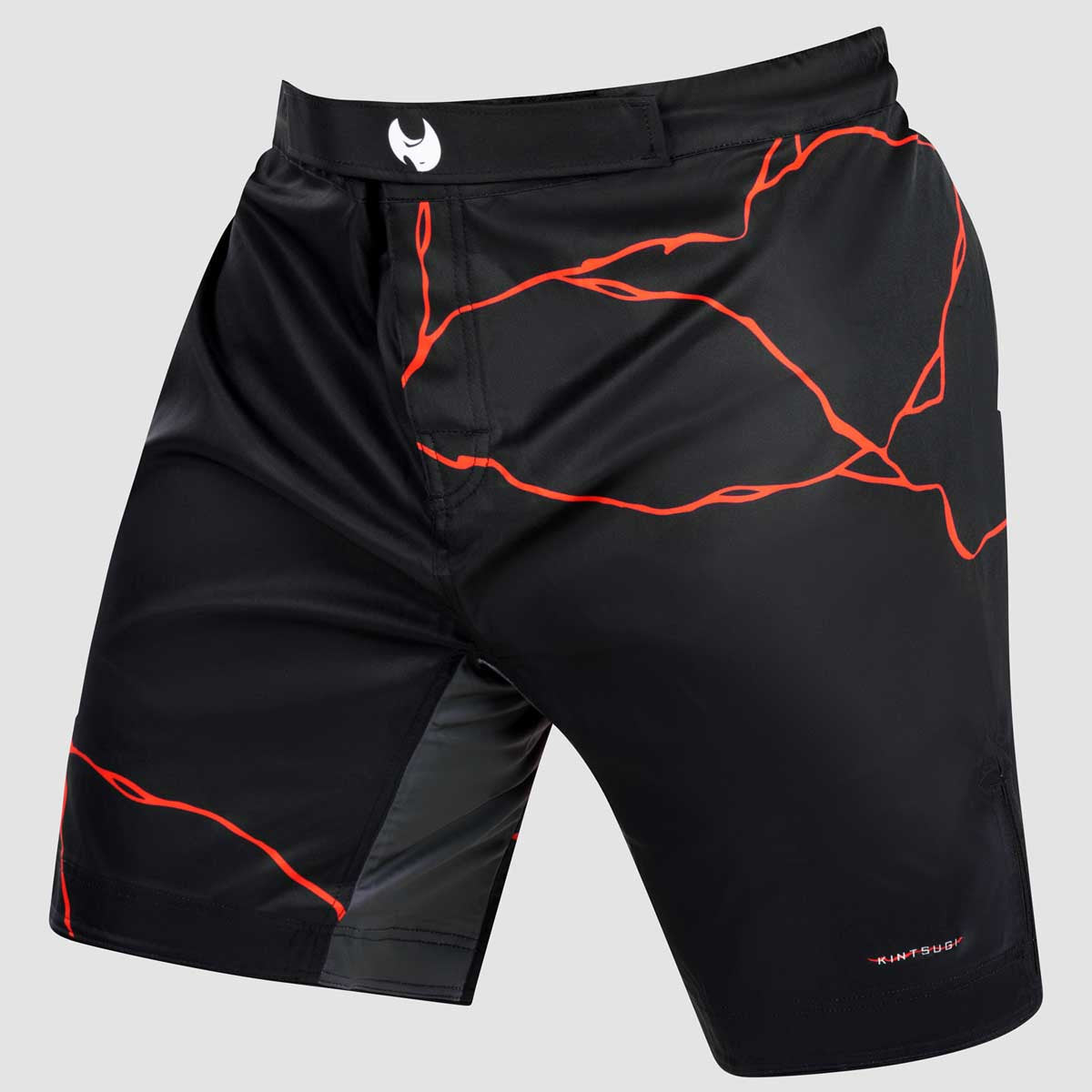 Black/Red Fumetsu Kintsugi Fight Shorts