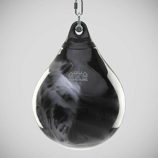 Black/Silver Aqua 15" 75lb Energy Punching Bag