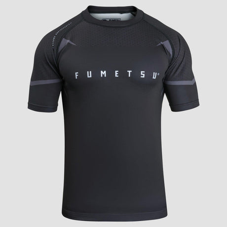 Fumetsu Ghost MK2 Short Sleeve Rash Guard - Black FUM-0210BK