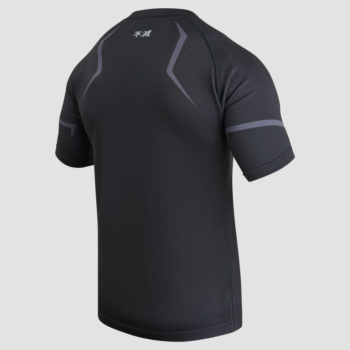 Fumetsu Ghost MK2 Short Sleeve Rash Guard - Black FUM-0210BK