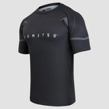 Fumetsu Ghost MK2 Short Sleeve Rash Guard - Black FUM-0210BK