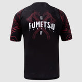 Black/Red Fumetsu Berserker Short Sleeve Rash Guard