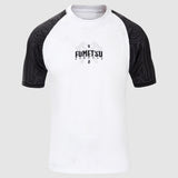 White/Black Fumetsu Berserker Short Sleeve Rash Guard