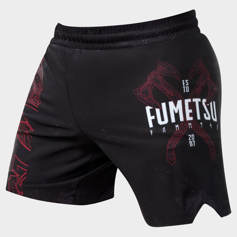 Black/Red Fumetsu Berserker V-Lite Fight Shorts