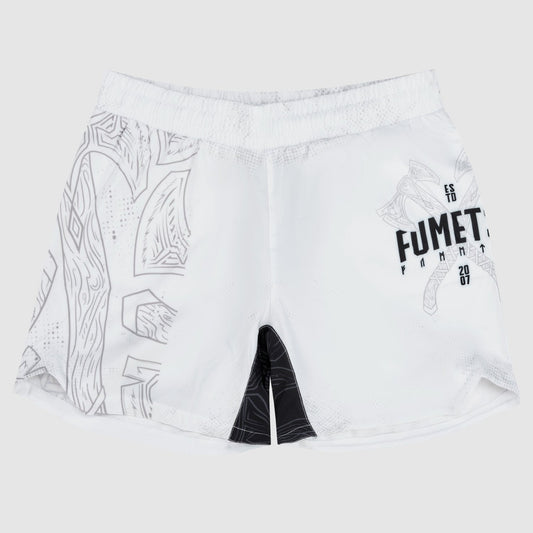 White/Black Fumetsu Berserker V-Lite Fight Shorts