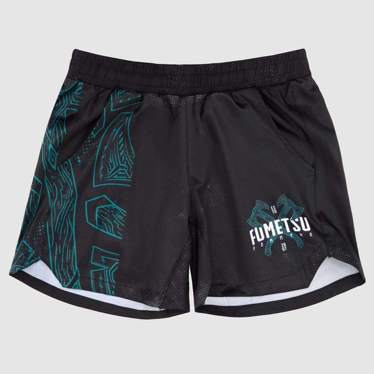 Black/Green Fumetsu Berserker V-Lite Training Shorts