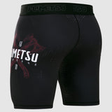 Black/Red Fumetsu Berserker Vale Tudo shorts