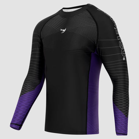 Black/Purple Fumetsu Competitor MK2 Long Sleeve Rash Guard