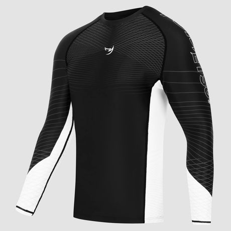 Black/White Fumetsu Competitor MK2 Long Sleeve Rash Guard