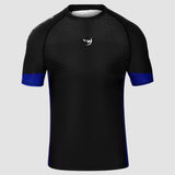 Black/Blue Fumetsu Competitor MK2 Short Sleeve Rash Guard