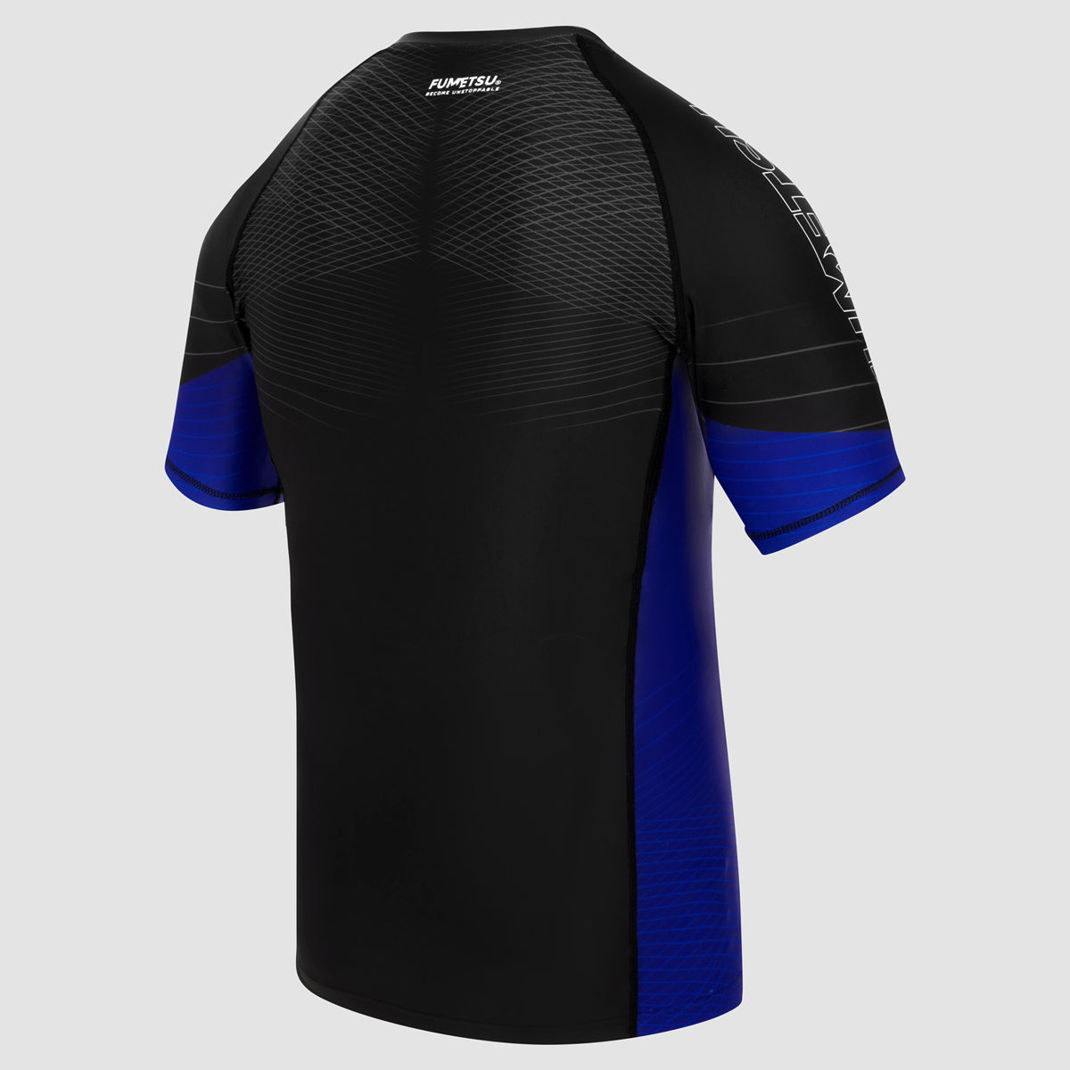 Black/Blue Fumetsu Competitor MK2 Short Sleeve Rash Guard