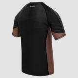 Black/Brown Fumetsu Competitor MK2 Short Sleeve Rash Guard