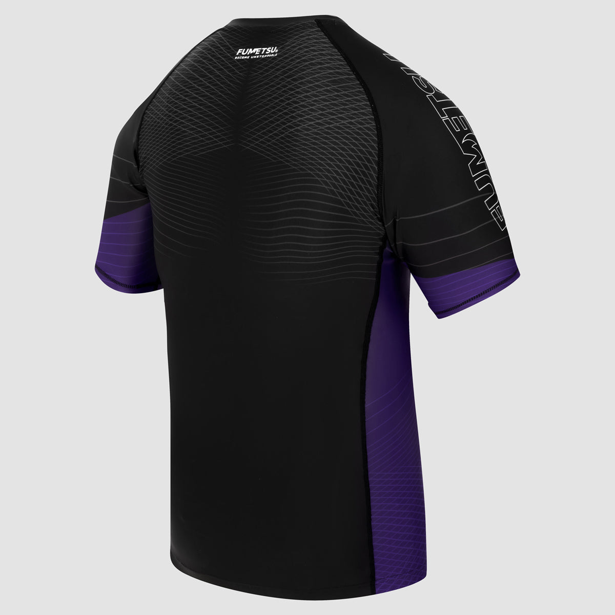 Black/Purple Fumetsu Competitor MK2 Short Sleeve Rash Guard