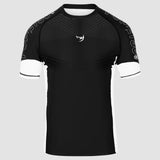 Black/White Fumetsu Competitor MK2 Short Sleeve Rash Guard