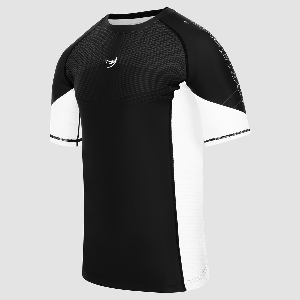 Black/White Fumetsu Competitor MK2 Short Sleeve Rash Guard