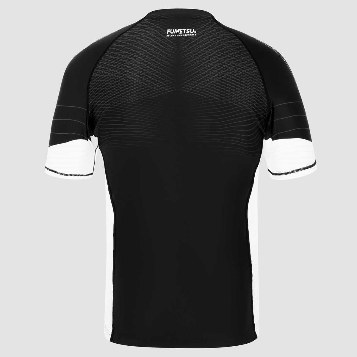 Black/White Fumetsu Competitor MK2 Short Sleeve Rash Guard