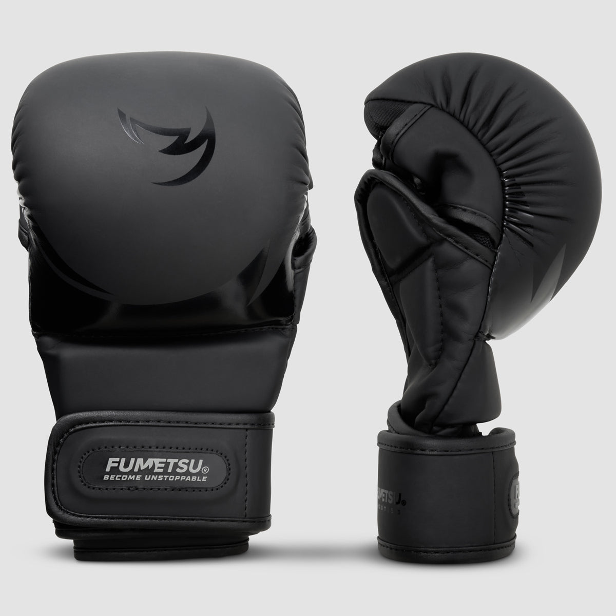 Black/Black Fumetsu Ghost S3 Kids MMA Sparring Gloves