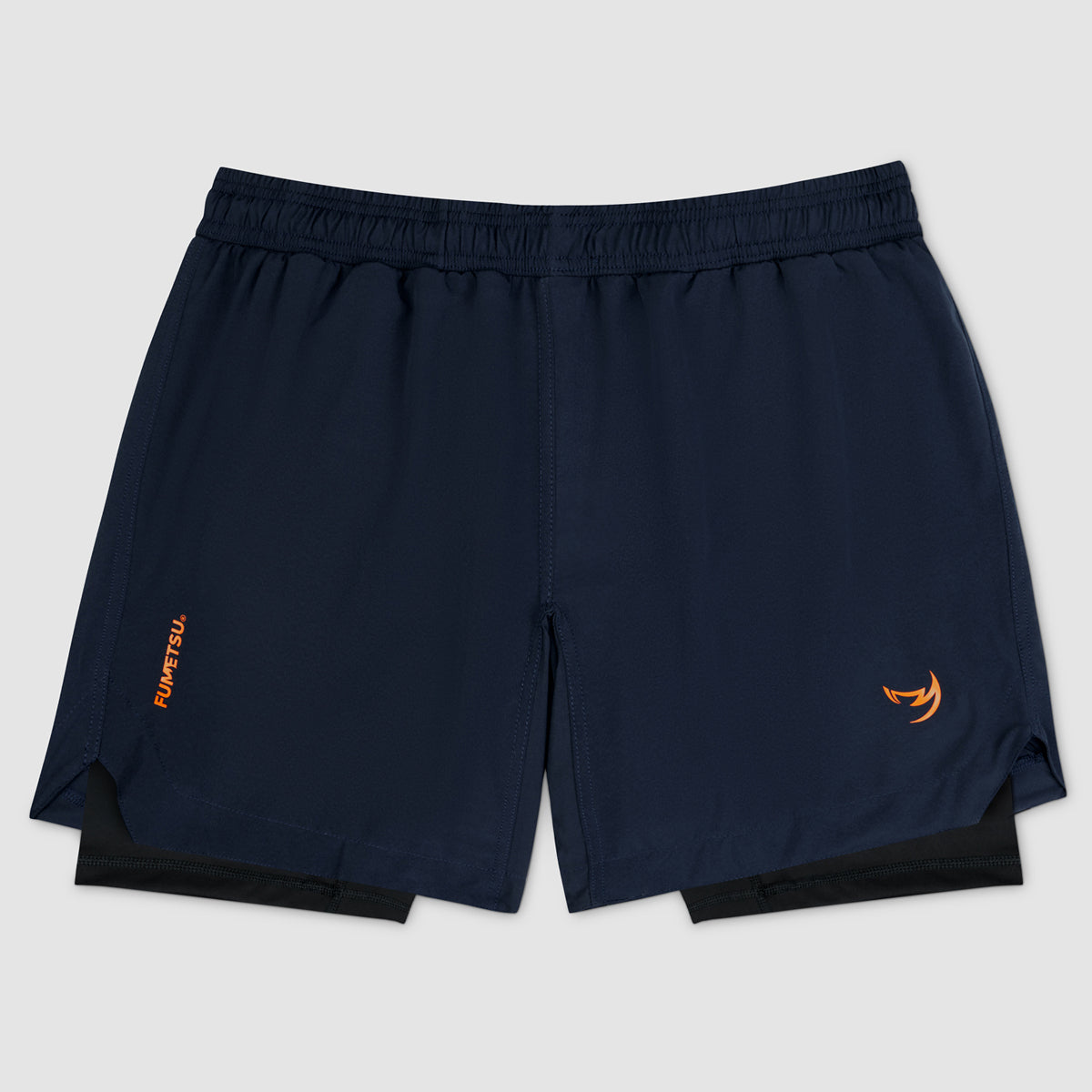 Navy Fumetsu Origins Dual Layer Shorts