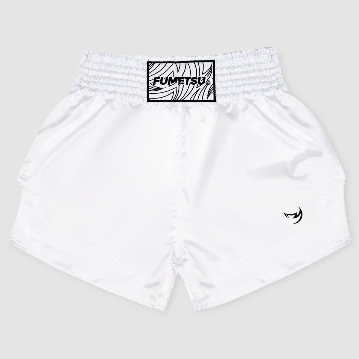 White Fumetsu Origins Muay Thai Shorts