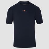 Navy Fumetsu Origins Short Sleeve Rash Guard