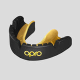 Opro Gold Braces Self-Fit Mouth Guard Black/Gold