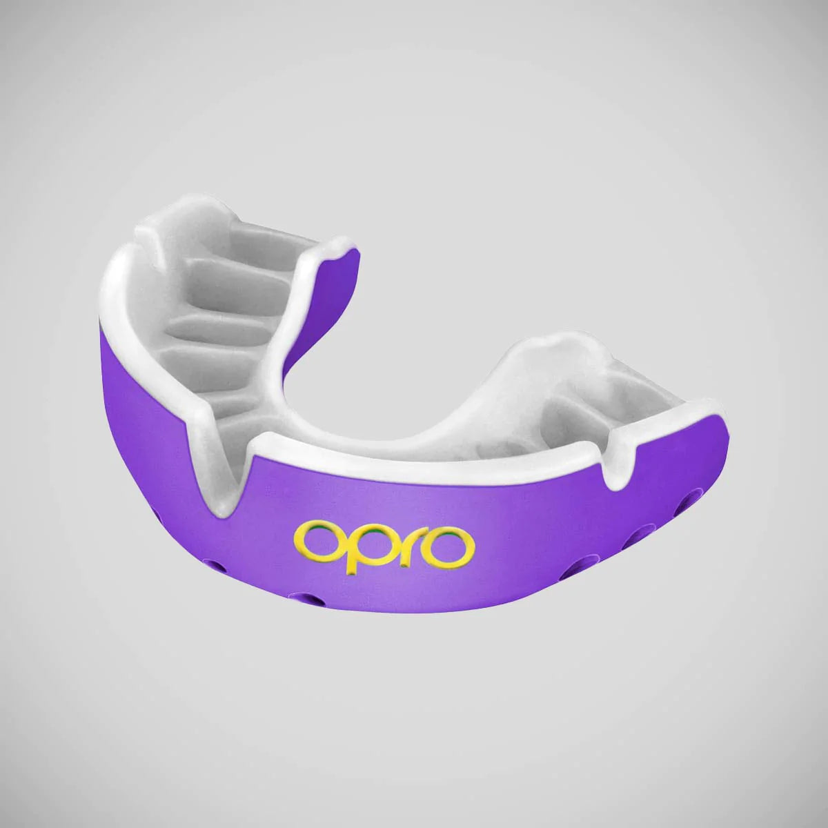 Opro Gold Self-Fit Mouth Guard Purple/Pearl