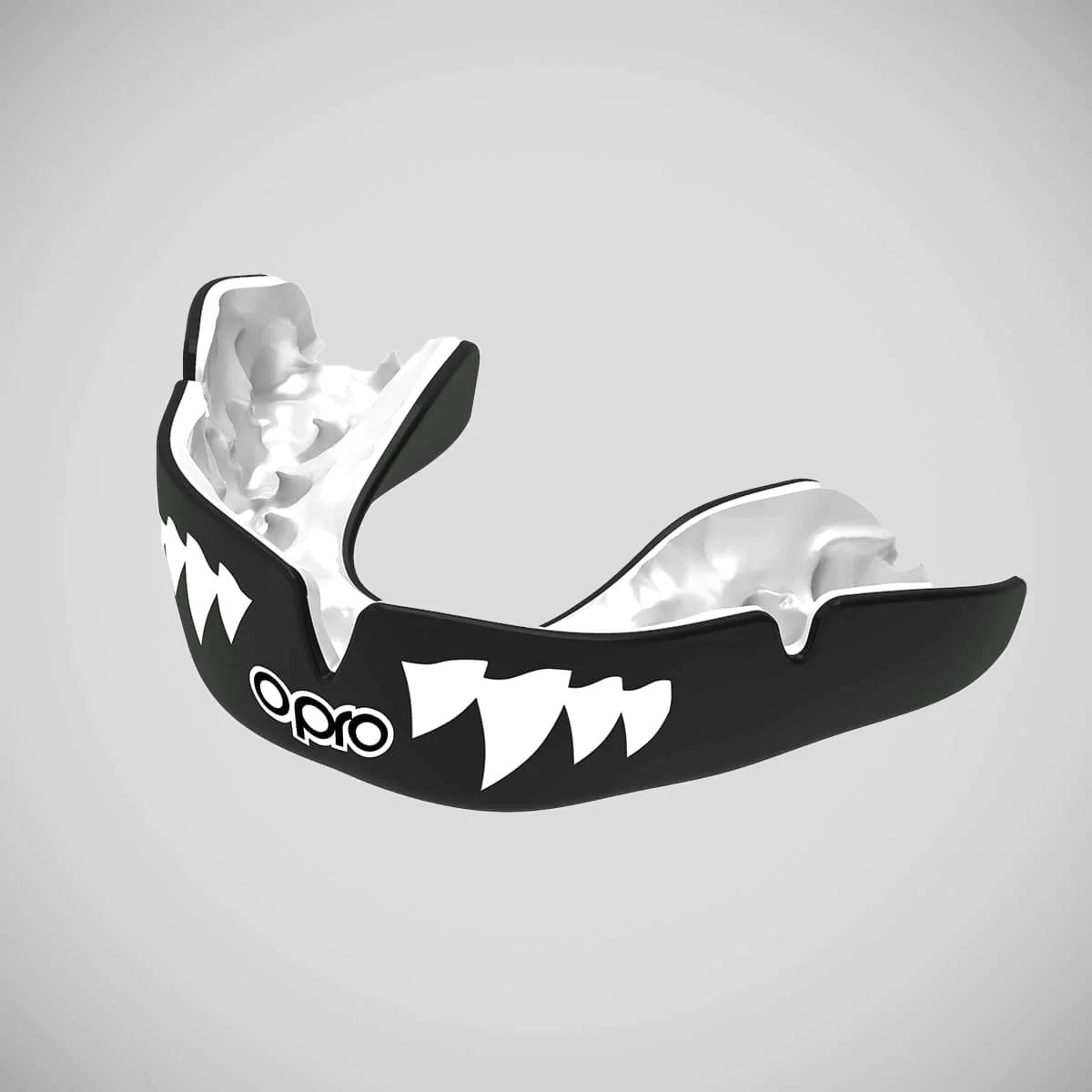 Opro Instant Custom-Fit Jaws Mouth Guard Black/White