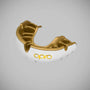 White/Gold Opro Junior Gold Self-Fit Mouth Guard