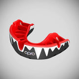 Opro Platinum Fangz Self-Fit Mouth Guard Black/White/Red