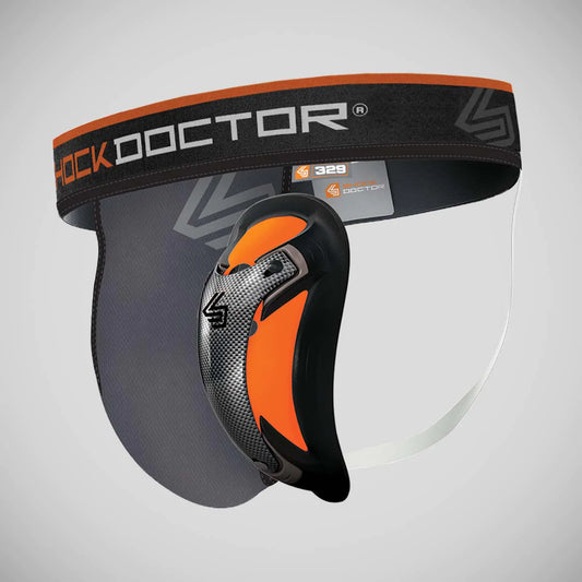 Grey Shock Doctor Youth UltraPro Supporter/Ultra Carbon Flex Cup
