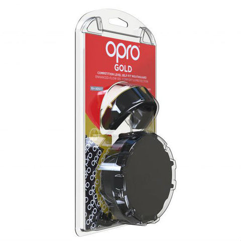 Opro Gold Gen 4 Mouth Guard Black/Gold