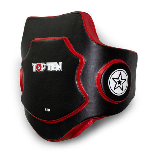 op Ten MMA Belly Protector Black/Red