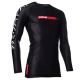 Tatami Global Long Sleeve Rash Guard Black