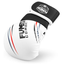 Fumetsu Shield MMA Sparring Gloves White-Black-Red